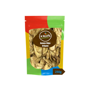 Banana Chips Salgada com Orégano Xroots Premium a Granel - Xroots